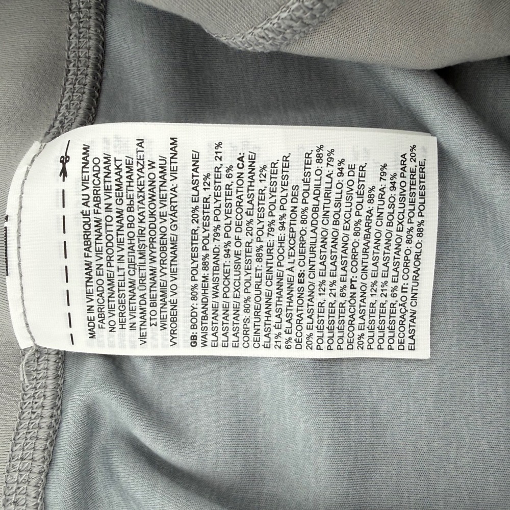 The North Face Womens 3X Jogger Pants Light Grey UPF 40+ Regular Fit - Picture 6 of 6